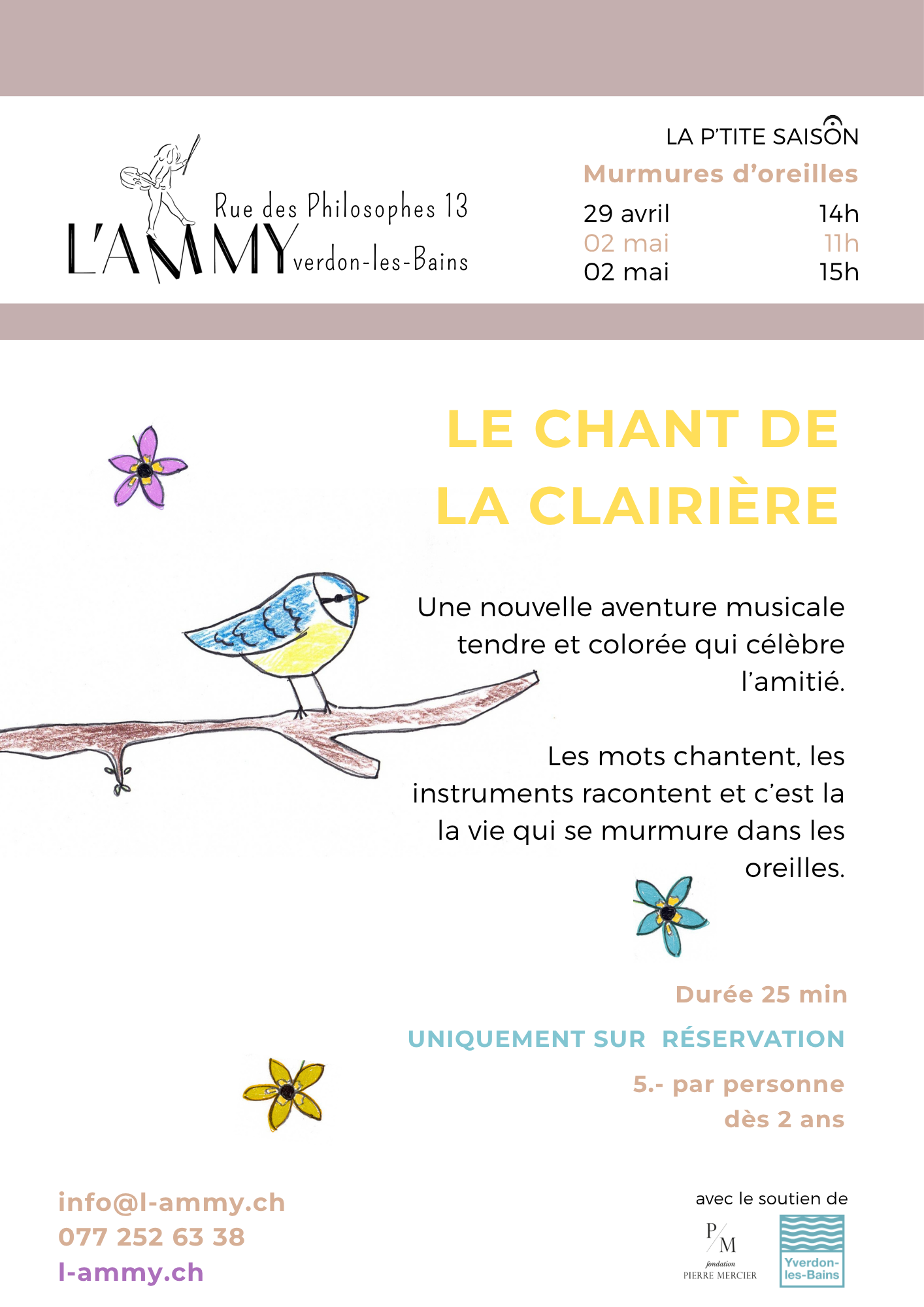 LA P'TITE SAISON flyer